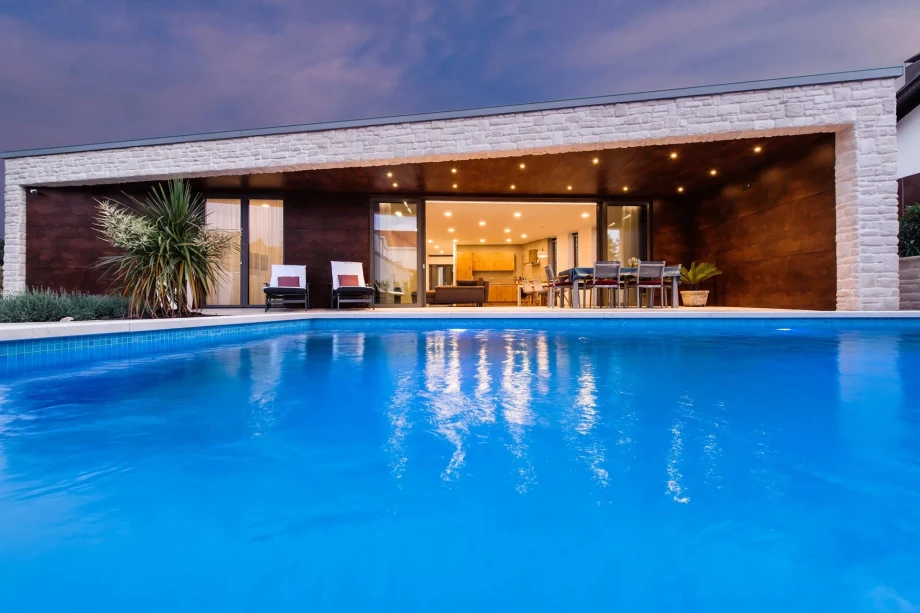 Villa Korcula Bay by Croatia Finest Holidays - waterfront villa with outdoor swimming pool on island Korcula