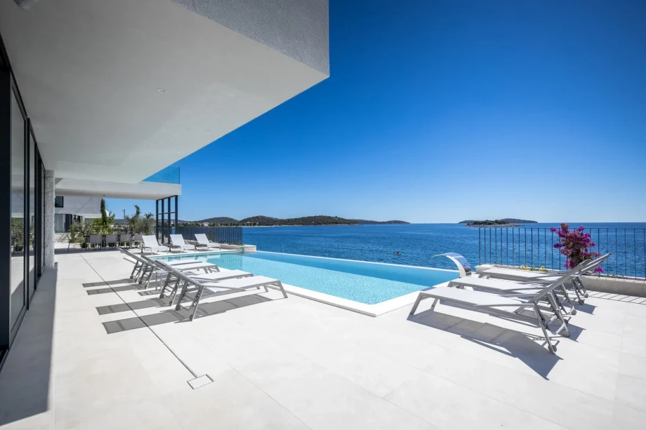 Villa Miracle by Croatia Finest Holidays - waterfront luxury villa with outdoor swimming pool and wellness
