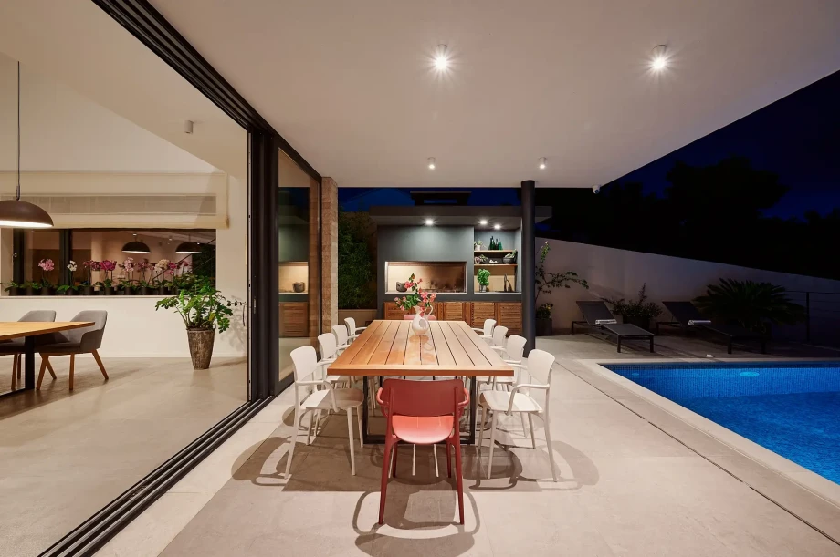 Seafront Villa Katina Residence with pool