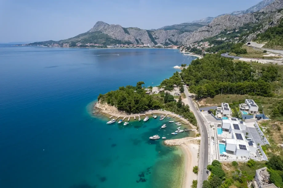 Villa Chiara by Croatia Finest Holidays - seafront luxury villa with outdoor swimming pool in Omis near Split