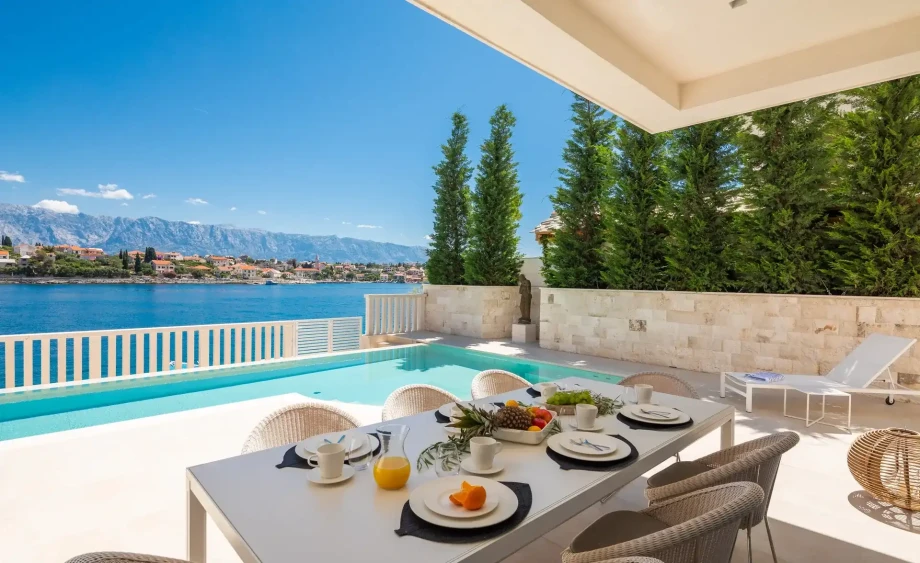 Villa Dorida by Croatia Finest Holidays - waterfront luxury villa with swimming pool and SPA on island Brac