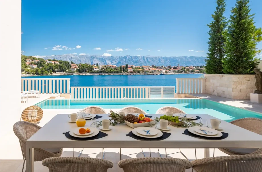 Villa Dorida by Croatia Finest Holidays - waterfront luxury villa with swimming pool and SPA on island Brac